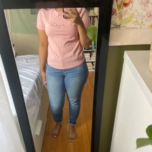 Pink Forever 21 Crop Top